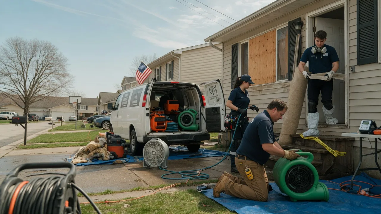 Water Damage Restoration in London, TX near me